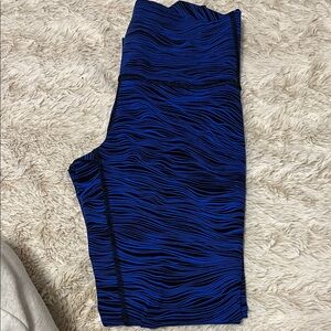 Lululemon Athletica Blue and Black Leggings